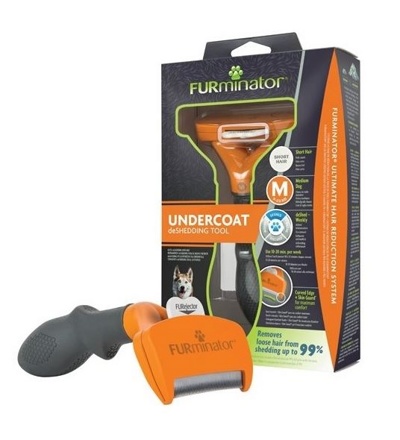 FURminator Undercoat deShedding Tool Medium Dog Short Hair - фото