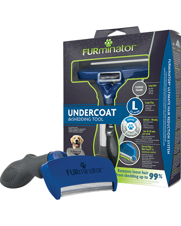 FURminator Undercoat deShedding Tool Large Dog Long Hair - фото2