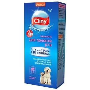 CLINY Жидкость для полости рта для кошек и собак (300 мл) Экопром-Neoterica - фото