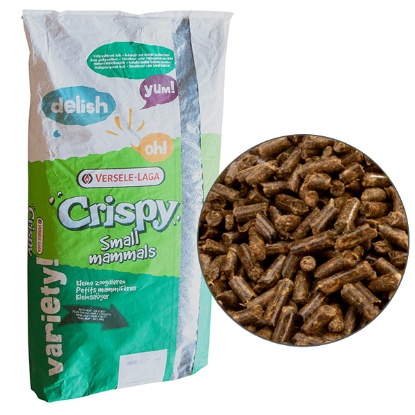 VERSELE-LAGA Crispy Pellets Chinchilla & Degu (25 кг) Гранулированный корм для шиншилл и дегу - фото2