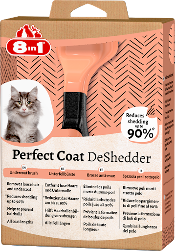 8in1 Perfect Coat DeShedder for Cat - фото