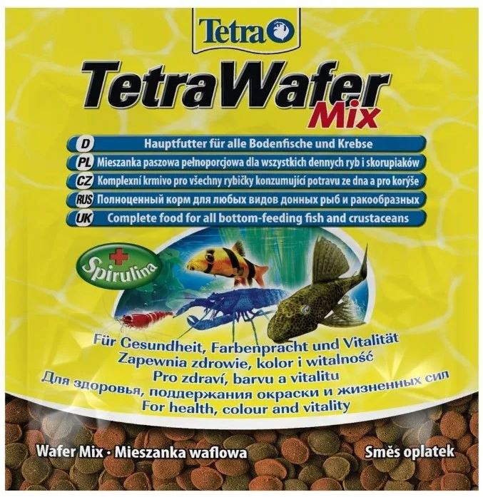 TETRA Wafer Mix (саше 15 г) корм-чипсы - фото3