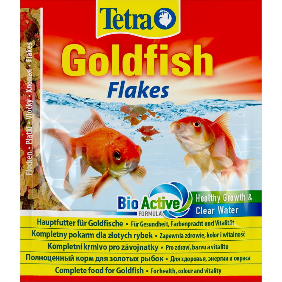 TETRA Goldfish® Flakes ТЕТРА Голдфиш хлопья (саше 12 г) - фото
