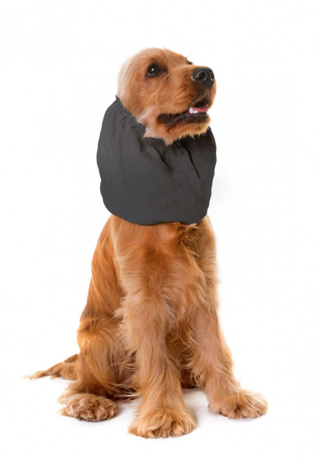 CAMON Снуд для ушей для собак черный (28 x 33 см) - фото2
