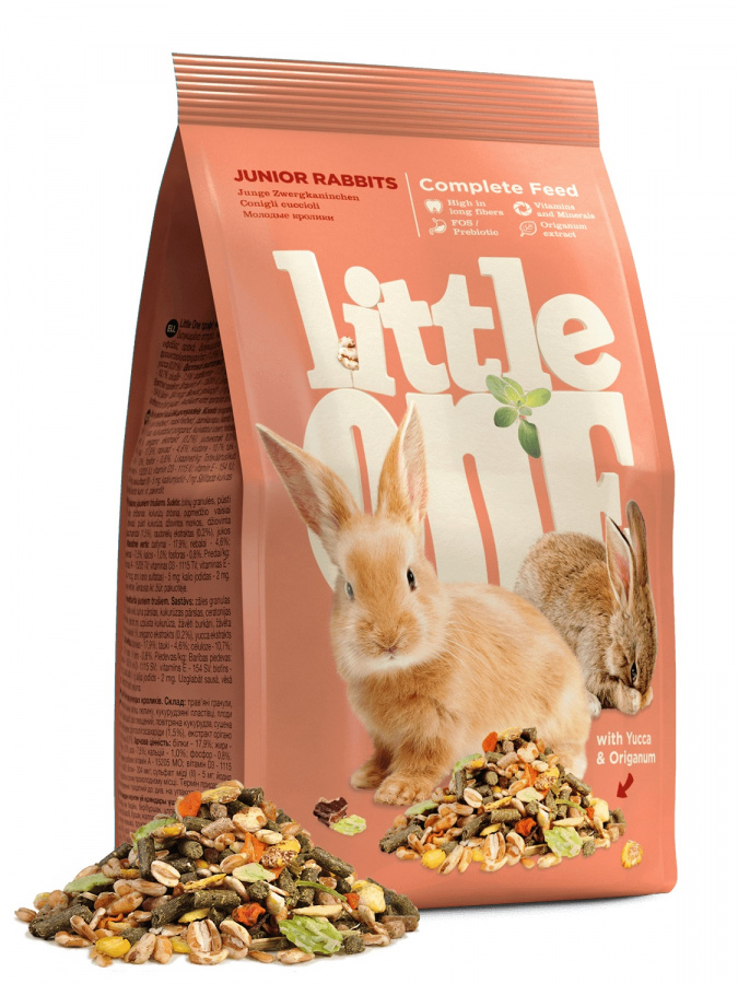 LITTLE ONE Корм для молодых кроликов (400 г) - фото