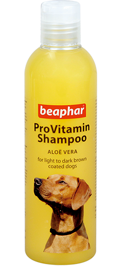 BEAPHAR ProVitamin Shampoo Aloe Vera for Light to Dark brown coated dogs (250 мл) Шампунь для собак рыжих/коричневых окрасов - фото