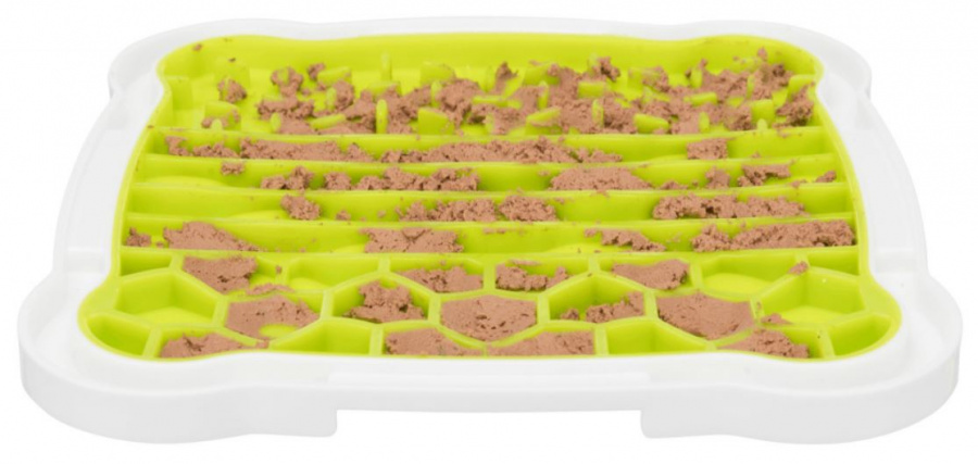 TRIXIE Lick’n'Snack Licking Plate Игрушка-коврик для лакомств (20 х 20 см) - фото2