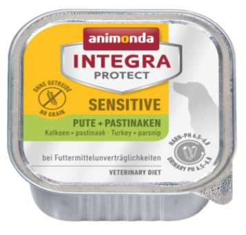 ANIMONDA INTEGRA Protect Dog Sensitive (150 г) для собак-аллергиков, с индейкой и пастернаком SALE 50% срок годности 08.02.2024 - фото