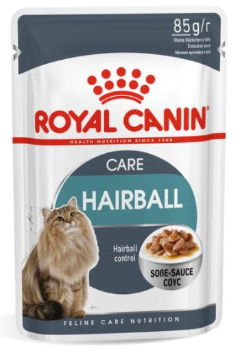 ROYAL CANIN Hairball Care in Gravy (85 г) кусочки в соусе - фото