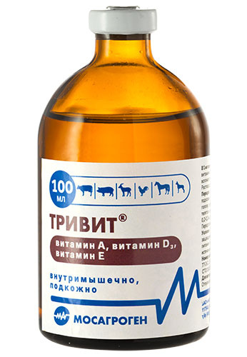 ТРИВИТ Масляный раствор витаминов (100 мл) МАГ (Витамины A, D3, E) - фото
