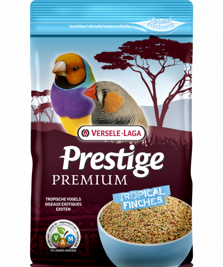 VERSELE-LAGA Prestige PREMIUM TROPICAL FINCHES (800 г) Корм для тропических птиц - фото