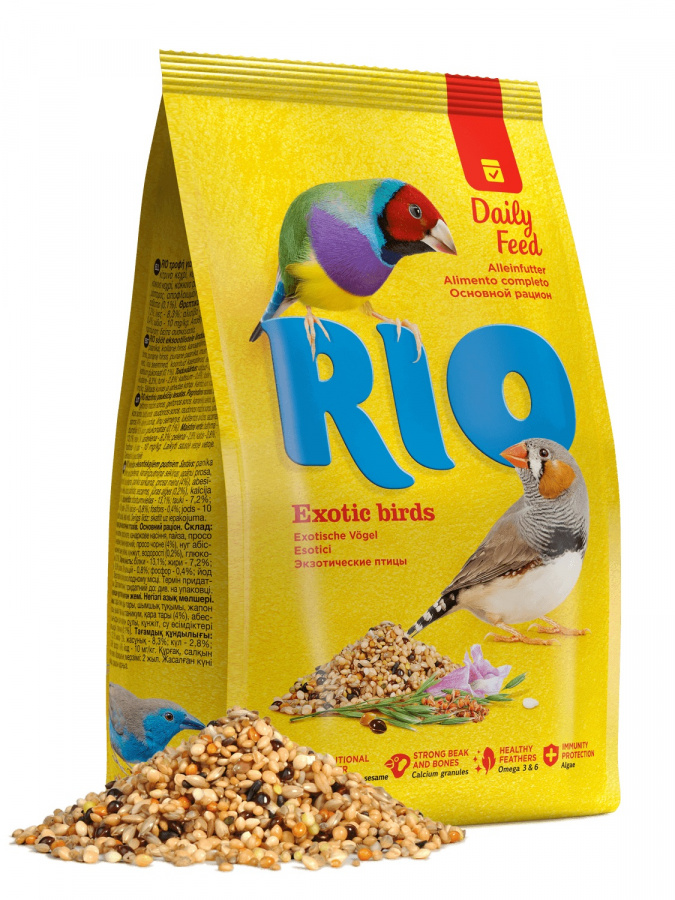 RIO Корм для экзотических птиц (500 г) - фото