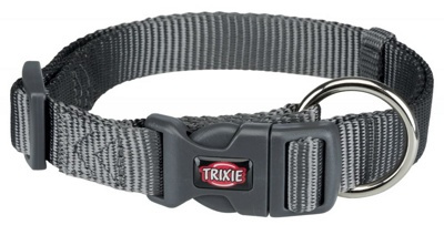 TRIXIE Premium Collar Ошейник, размер M-L (графит) - фото