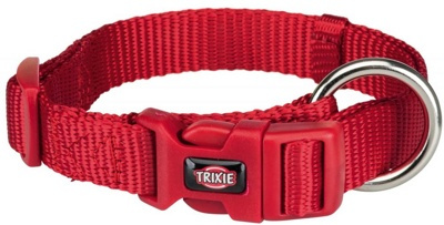 TRIXIE Premium Collar Ошейник, размер M-L (красный) - фото