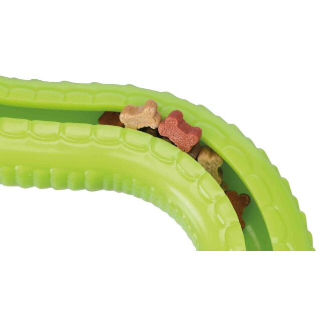 TRIXIE Snack-Snake Змейка для лакомств, термопластичная резина 42 см - фото2