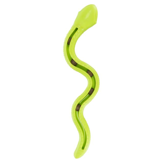 TRIXIE Snack-Snake Змейка для лакомств, термопластичная резина 42 см - фото3
