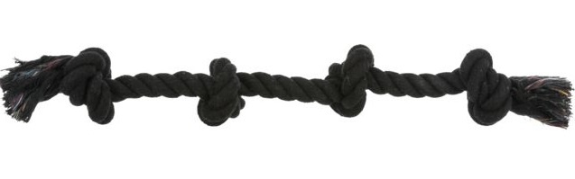 TRIXIE Playing Rope Верёвка узловая х/б 4 узла (54 см) - фото
