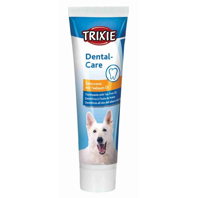 TRIXIE Toothpaste with Tea Tree Oil Зубная паста для собак с маслом чайного дерева - фото