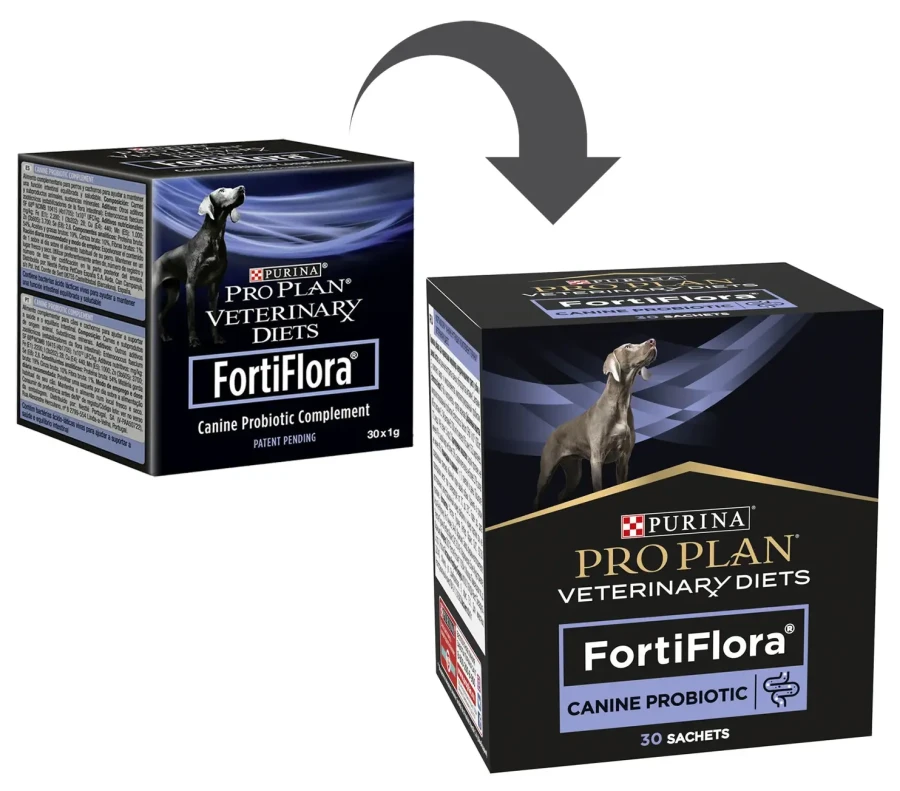ФОРТИФЛОРА (PRO PLAN Fortiflora) пробиотик для собак (30 пакетиков х 1 г) - фото2