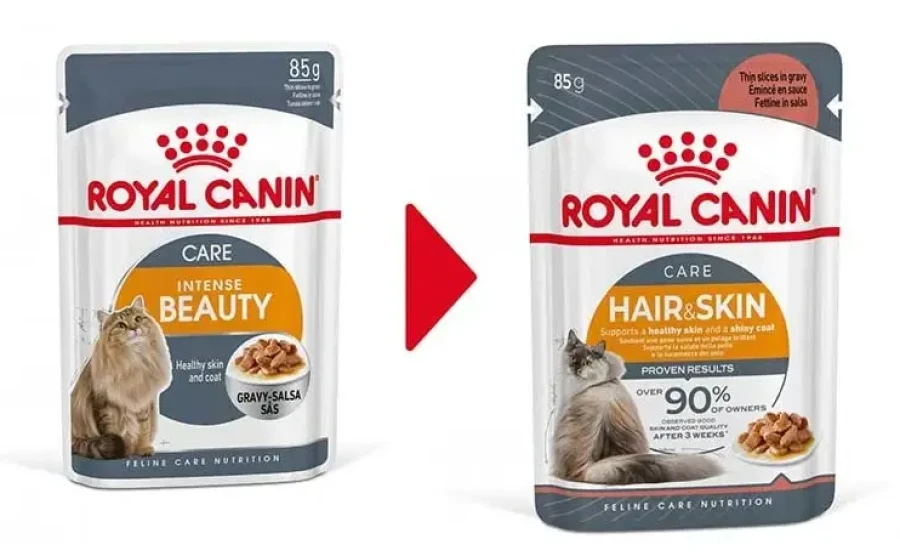 ROYAL CANIN Hair & Skin in Gravy (85 г) кусочки в желе - фото2