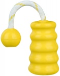 TRIXIE MOT®-Fun, Natural Rubber Игрушка плавучая из натурального каучука с веревкой (22 см/ 9 см) - фото