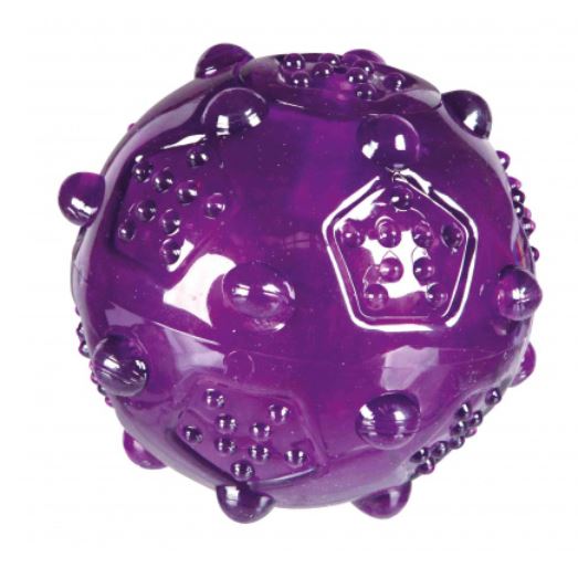 TRIXIE Ball with sound Мячик из термопластичной резины (7 см) - фото