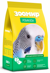 РОБИНЗОН Корм для мелких попугаев (500 г) Зоомир - фото