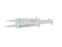 ЭНРОФЛОН Гель для интерстициального применения (шприц 7,5 г) Vic (Энрофлоксацин + кетопрофен) - фото