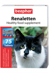 BEAPHAR Renaletten (75 табл) РЕНАЛЕТТЕН для кошек с проблемами почек - фото