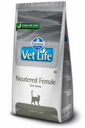 FARMINA VET LIFE CAT NEUTERED FEMALE (2 кг) - фото