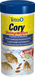 TETRA Cory Shrimp Wafers (100 мл) корм для травоядных, хищных и донных рыб - фото