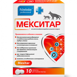 МЕКСИТАР (Этилметилгидроксипиридина сукцинат + таурин) Таблетки (10 шт) Пчелодар  - фото