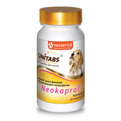 ЮНИТАБС (UNITABS) Neocaprol для щенков и собак (100 табл) Экопром-Neoterica - фото