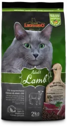LEONARDO ADULT LAMB (2 кг) с ягненком для взрослых кошек  - фото