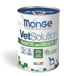 MONGE DOG VetSol Diabetic-Obesity (банка 400 г)  - фото