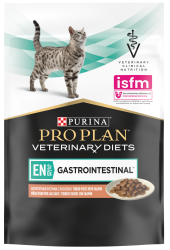Pro Plan VD Cat EN Gastrointestinal с лососем (пауч 85 г) - фото