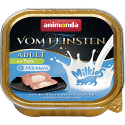 ANIMONDA Vom Feinsten Adult (100 г) с индейкой и молочной начинкой  - фото