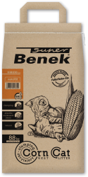 S.BENEK Corn Cat (7 л) Наполнитель кукурузный комкующийся - фото