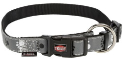 TRIXIE Silver Reflect Collar Ошейник светоотражающий, размер M-L (35-55 см / 20 мм) - фото