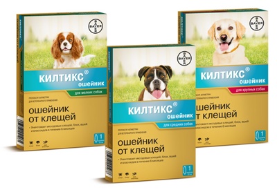 КИЛТИКС (KILTIX) Антипаразитарный ошейник для собак мелких пород (35 см) Bayer-Elanco (Пропоксура + флуметрин) - фото3