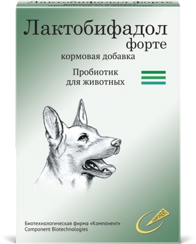 ЛАКТОБИФАДОЛ ФОРТЕ для собак (50 г) Компонент - фото2