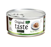 ORIGINAL TASTE (70 г) филе тунца с целой креветкой в соусе - фото