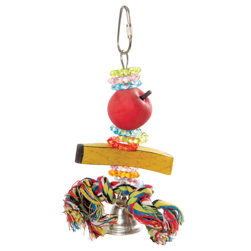 TRIOL Ветка с фруктами - игрушка для птиц (16/19 х 7,5 см) - фото2