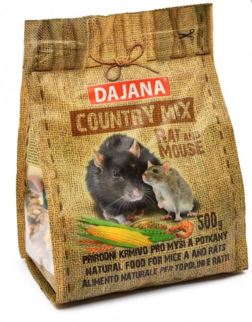 DAJANA COUNTRY MIX Rat and Mouse (500 г) Полнорационный корм для крыс и мышей - фото