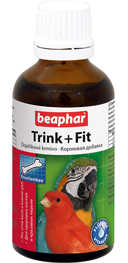 BEAPHAR TRINK + FIT Vitamins (50 мл) Витамины для птиц - фото2