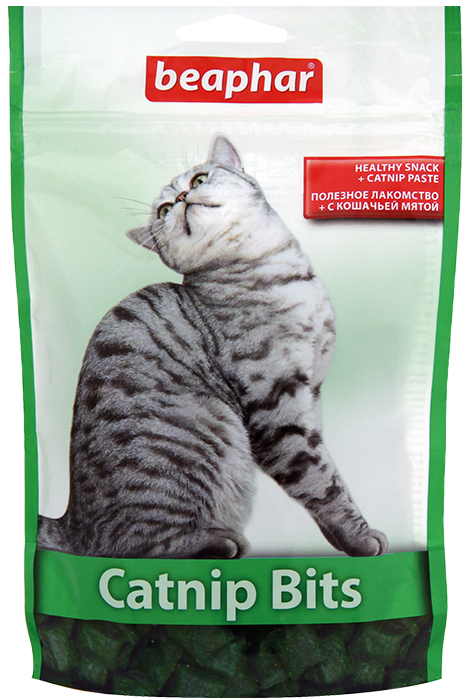 BEAPHAR Catnip-Bits (35 г) Подушечки для кошек, с кошачьей мятой - фото