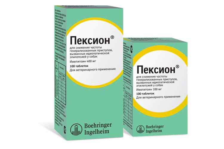 ПЕКСИОН PEXION (Имепитоин) 100 мг (100 табл.) Merial - Boehringer - фото2