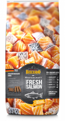 BELCANDO MASTERCRAFT Fresh Salmon (10 кг) с лососем беззерновой корм для взр. собак - фото