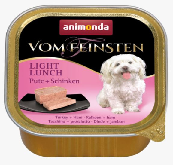 ANIMONDA Vom Feinsten Light Lunch (150 г) Паштет с индейкой и ветчиной - фото2