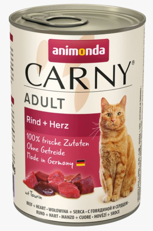 ANIMONDA CARNY® Adult (400 г) с говядиной и сердцем - фото